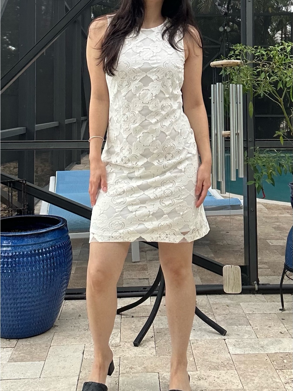 Tommy Hilfiger Ivory Floral Dress